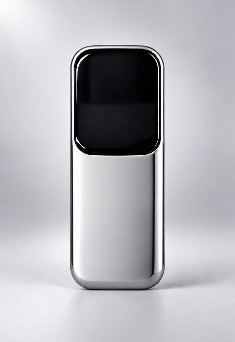 Key Fob in chrome